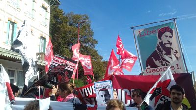 Déclaration de Georges Ibrahim Abdallah, samedi 22 octobre à Lannemezan (vidéos)